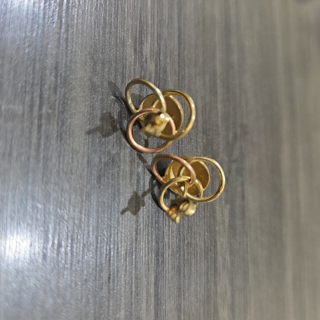ARETES PAR ORO 10 K 2.8 GRMS (SEMINUEVO)