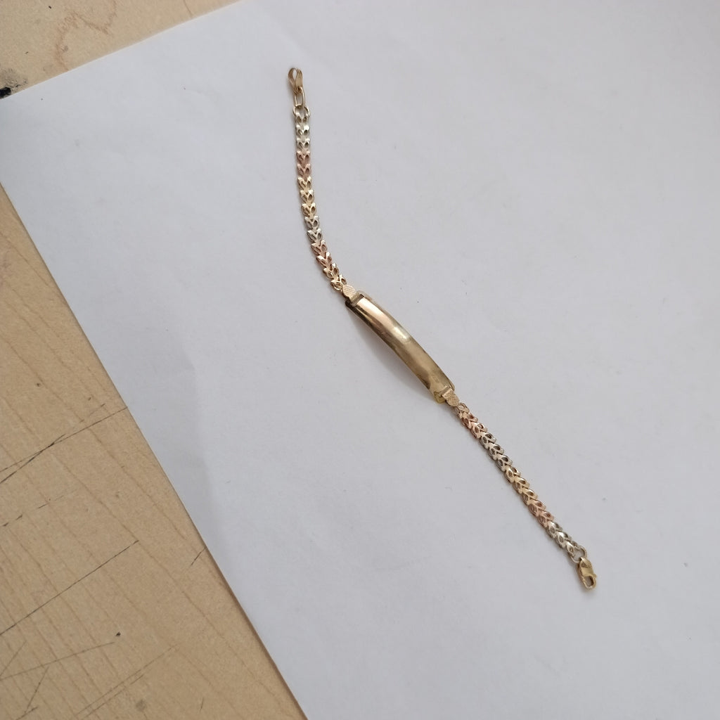 ESCLAVA ORO COMBINADO 10 K 2.4 GRMS (SEMINUEVO)