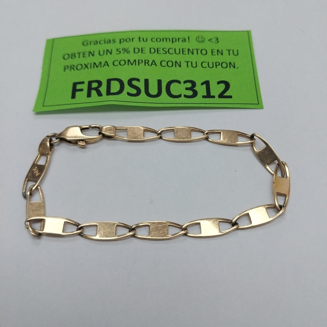 PULSERA ORO 14 K 5.9 GRMS (SEMINUEVO)