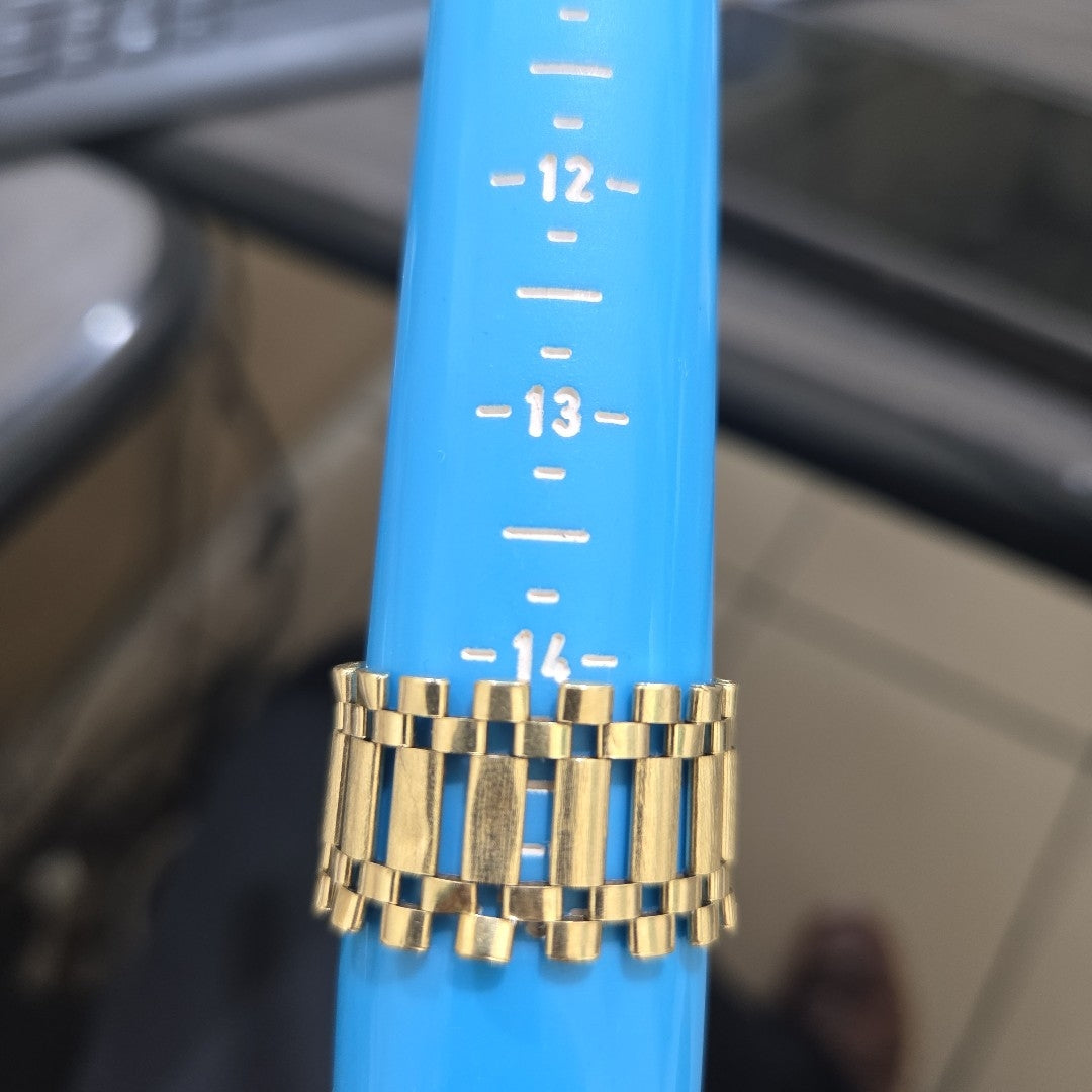 ANILLO ORO 14 K 6 GRMS (SEMINUEVO)