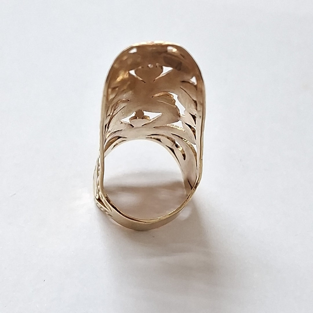 ANILLO ORO 10 K 7.8 GRMS (SEMINUEVO)