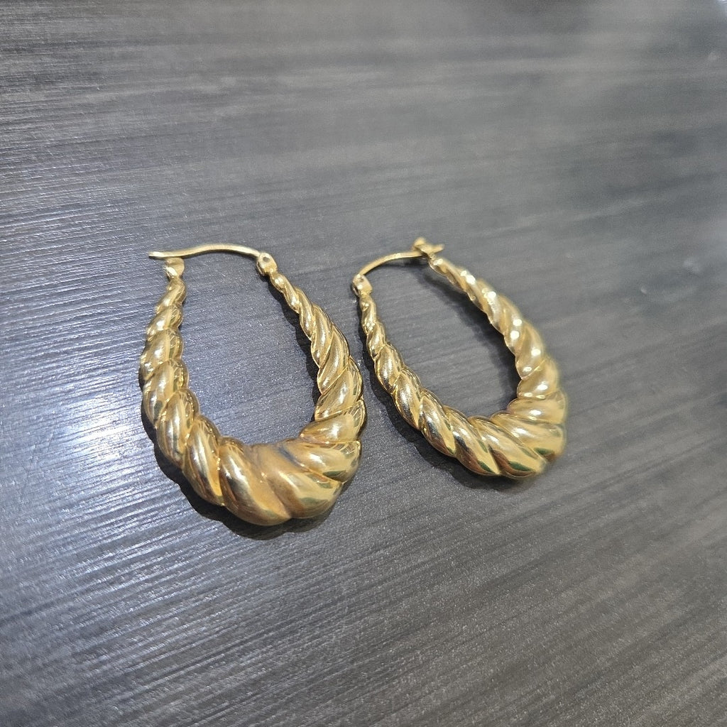 ARRACADAS PAR ORO 14 K 4 GRMS (SEMINUEVO)