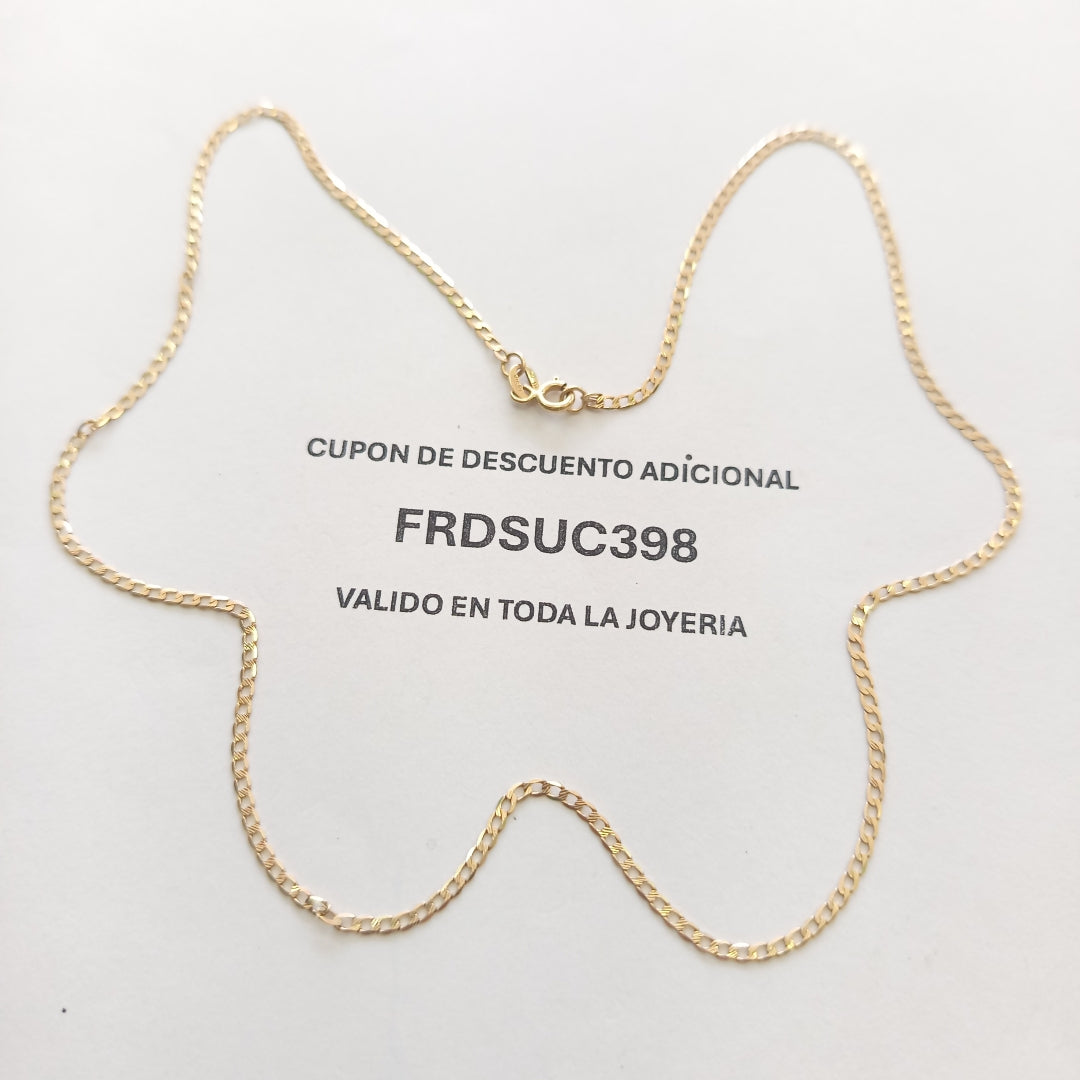 CADENA ORO 14 K 2.5 GRMS (SEMINUEVO)