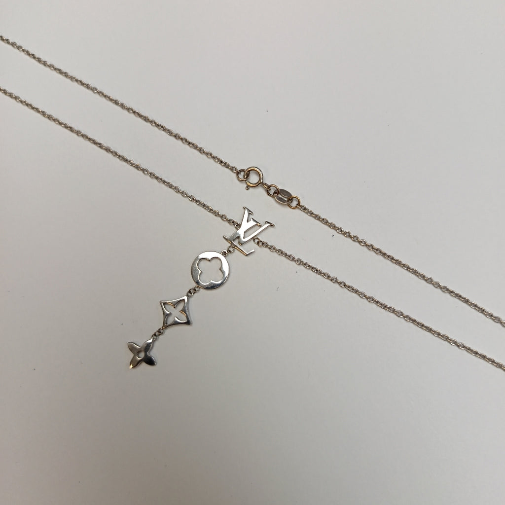 GARGANTILLA ORO BLANCO 14 K 3,40 GRMS (SEMINUEVO)