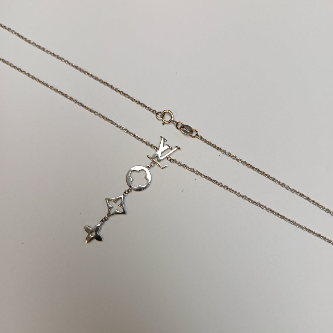 GARGANTILLA ORO BLANCO 14 K 3,40 GRMS (SEMINUEVO)