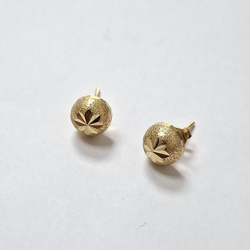 ARETES PAR ORO 10 K 1.3 GRMS (SEMINUEVO)