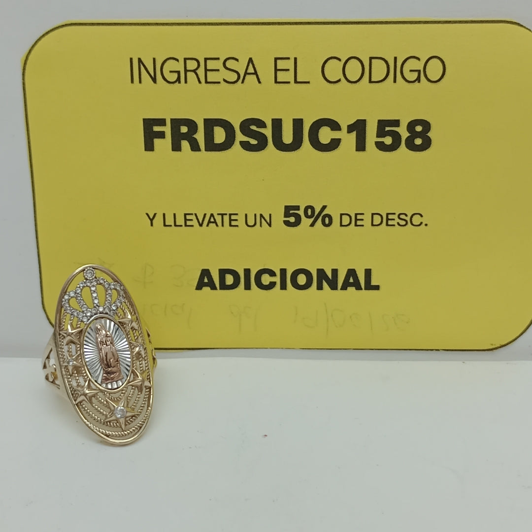 ANILLO ORO 14 K 5,80 GRMS (SEMINUEVO)