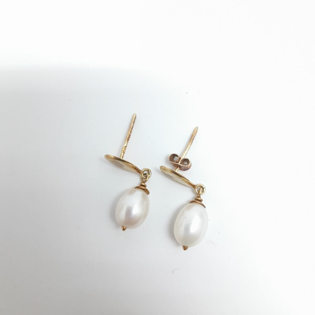 BROQUELES PAR ORO 14 K 1,50 GRMS (SEMINUEVO)
