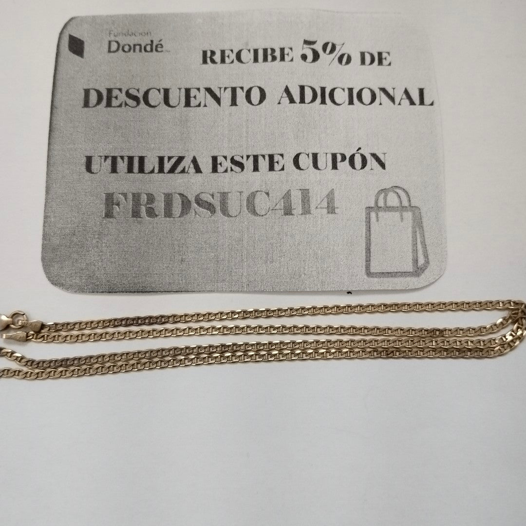 CADENA ORO 10 K 4,60 GRMS (SEMINUEVO)