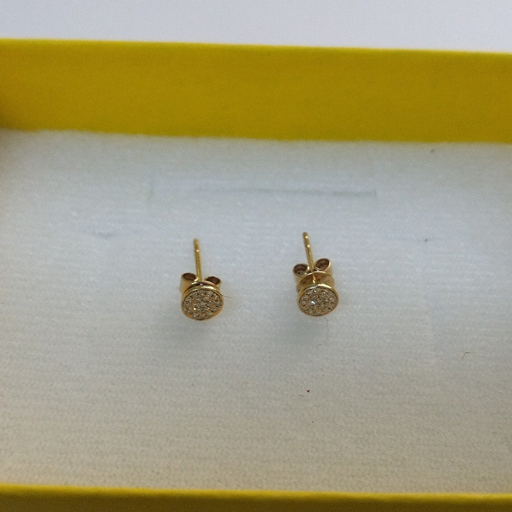 ARETES PAR ORO 14 K 0,70 GRMS (SEMINUEVO)