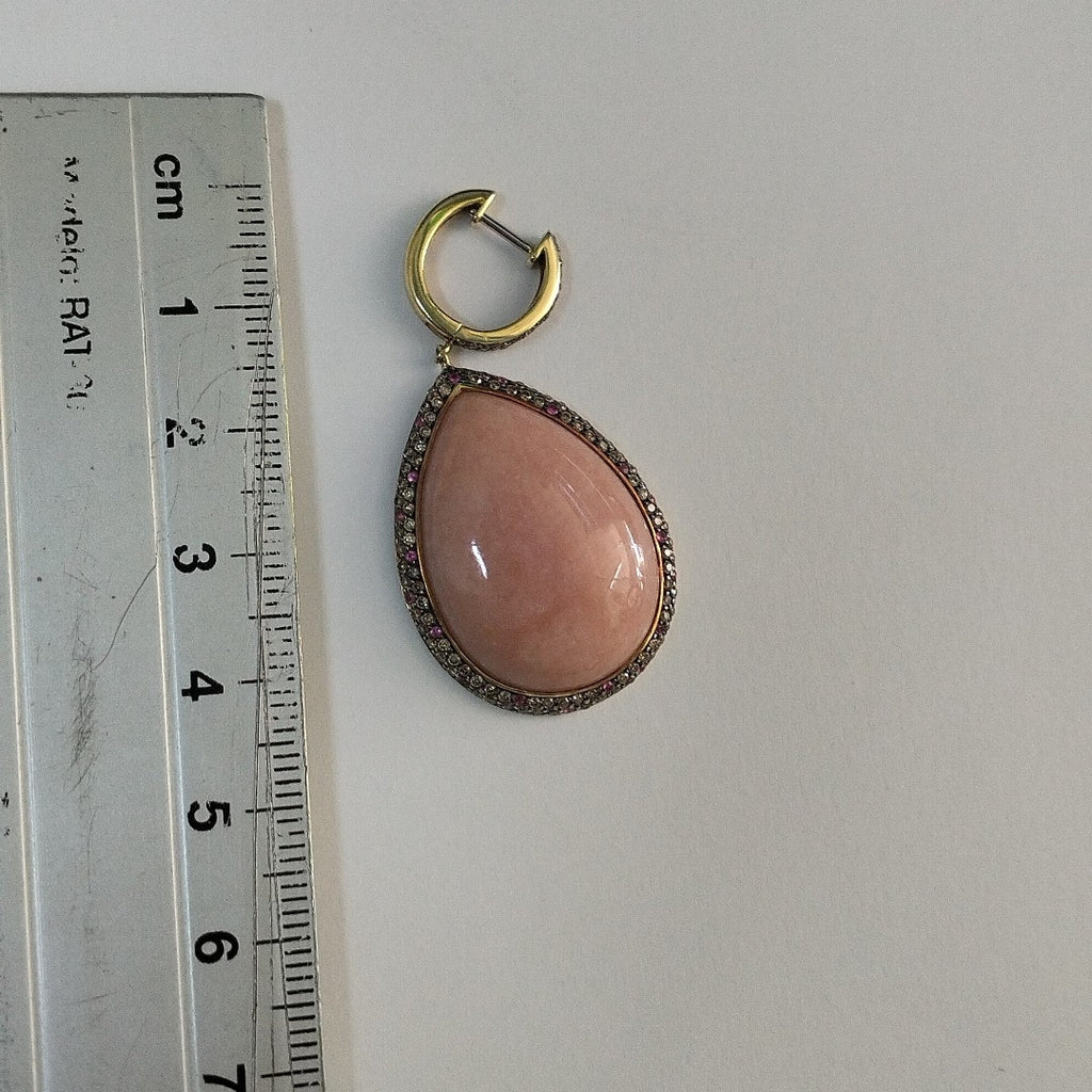 ARRACADAS PAR ORO 14 K 14,60 GRMS (SEMINUEVO)
