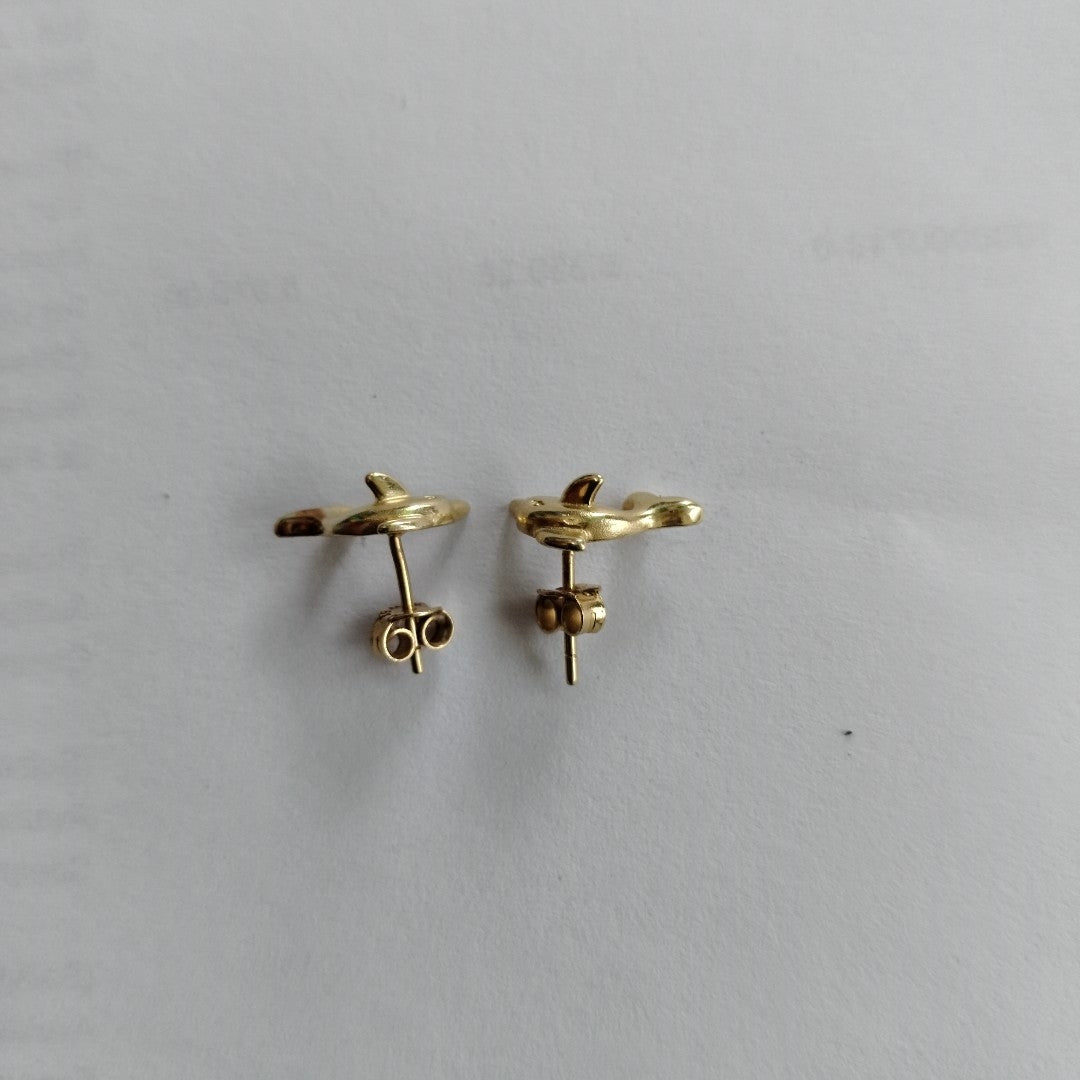 ARETES PAR ORO 14 K 2.1 GRMS (SEMINUEVO)