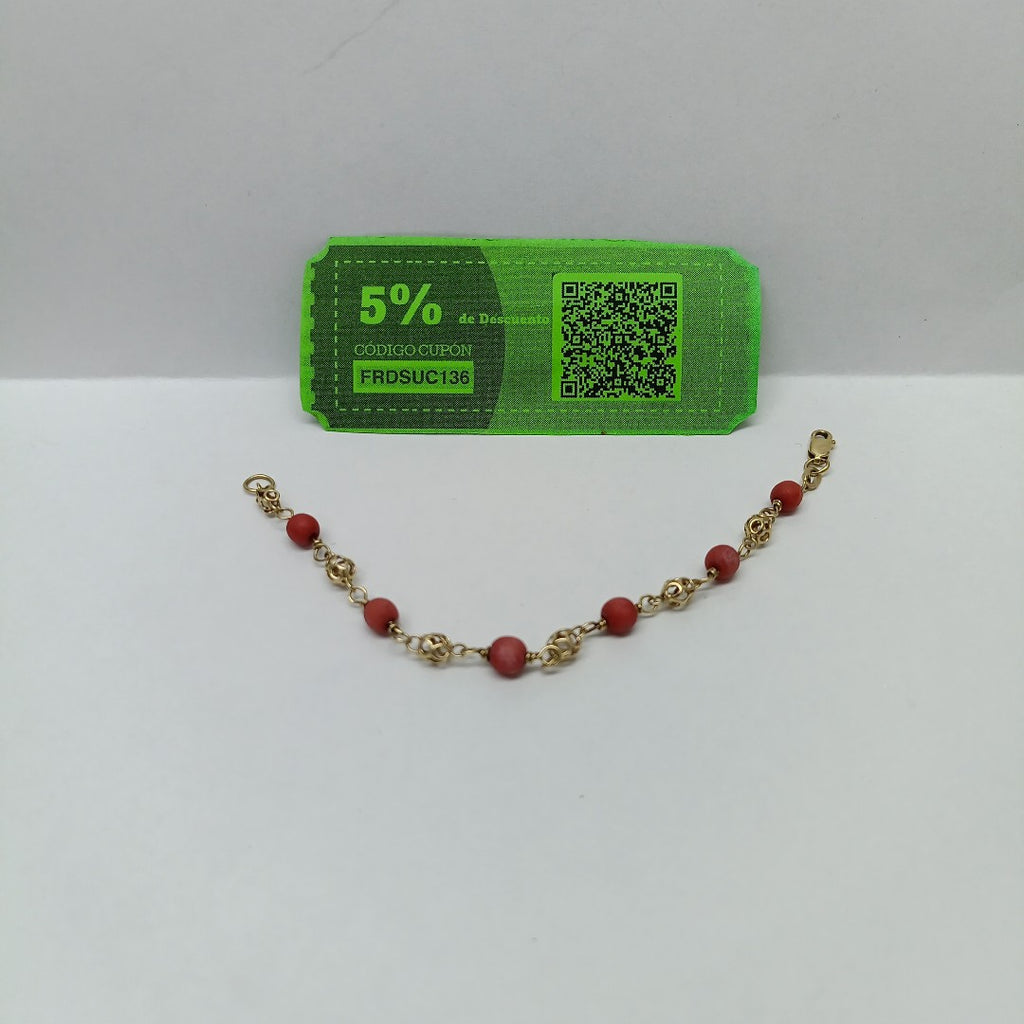 PULSERA ORO 14 K 2.2 GRMS (SEMINUEVO)