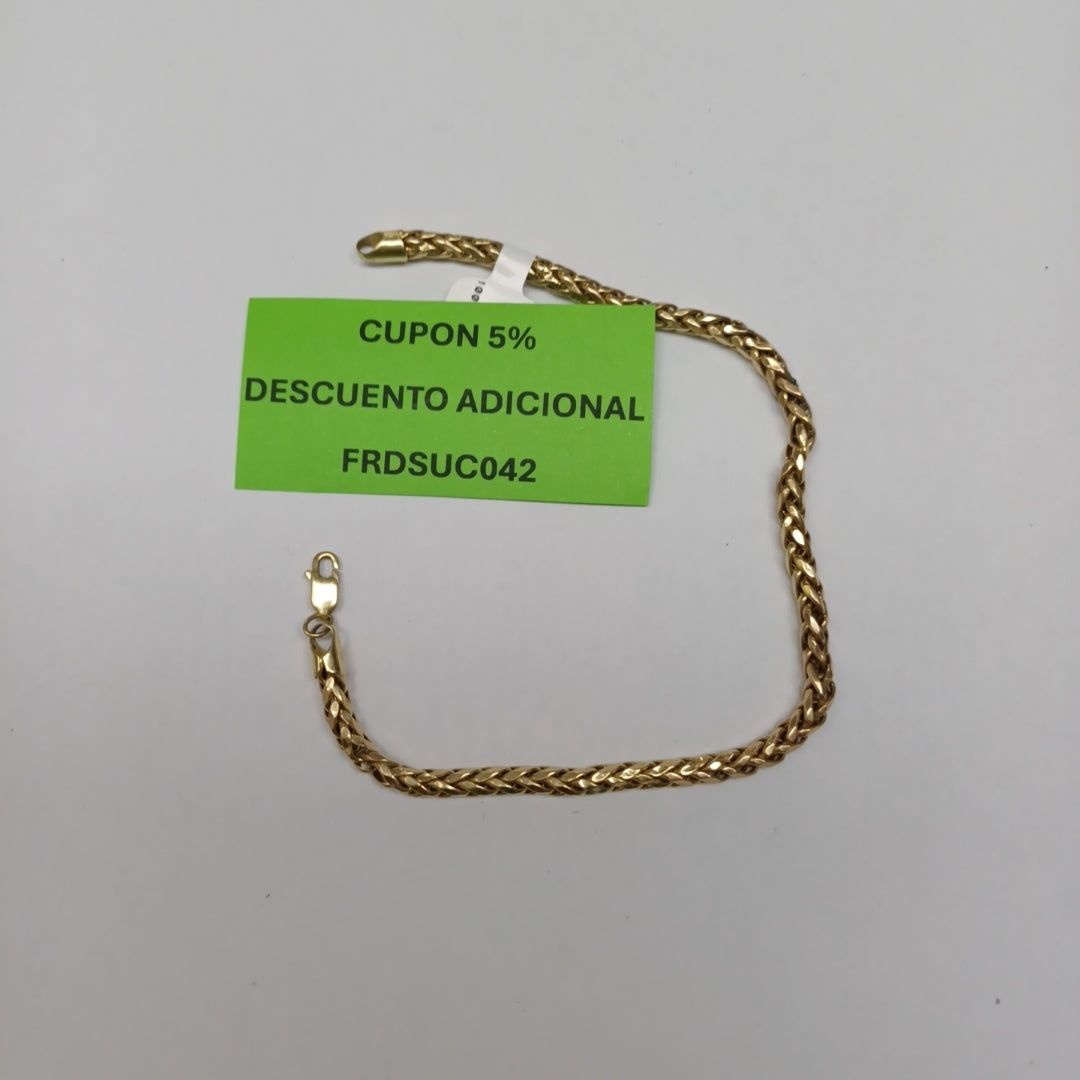 PULSERA ORO 14 K 5.8 GRMS (SEMINUEVO)