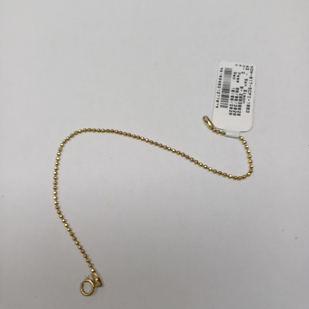 PULSERA ORO 14 K 1.6 GRMS (SEMINUEVO)