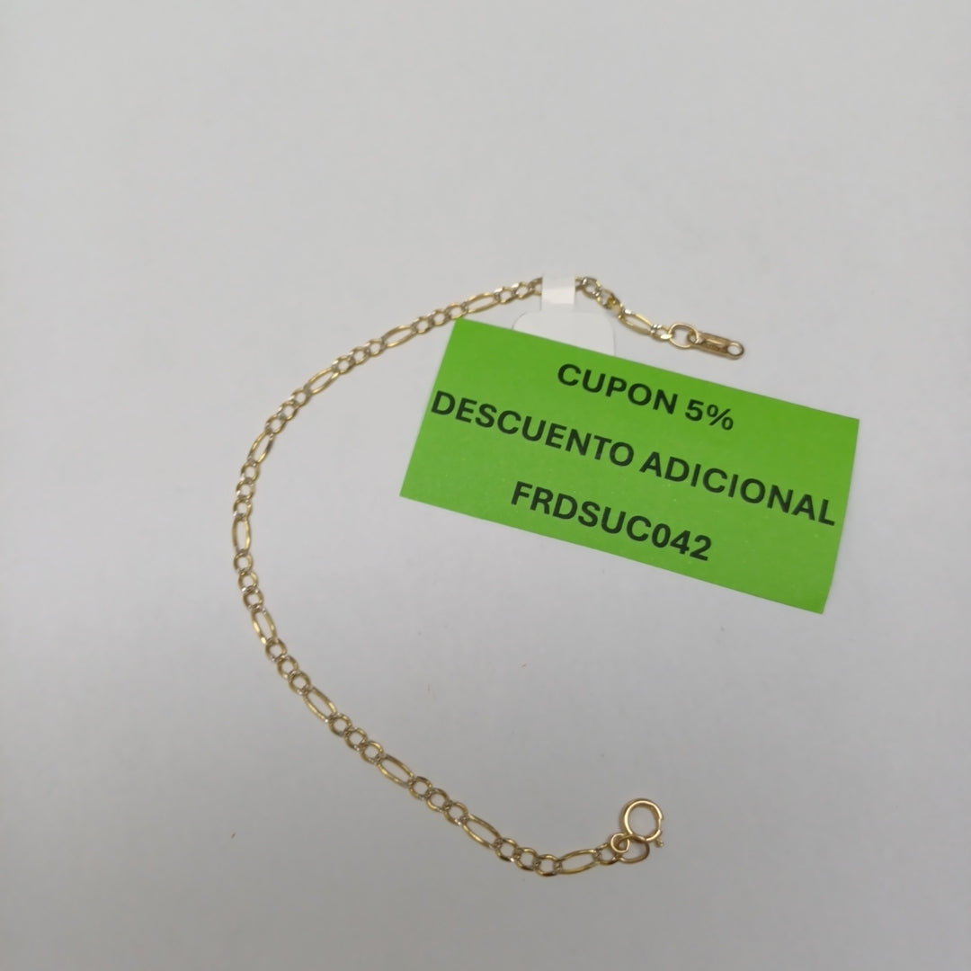 PULSERA ORO 14 K 1.6 GRMS (SEMINUEVO)