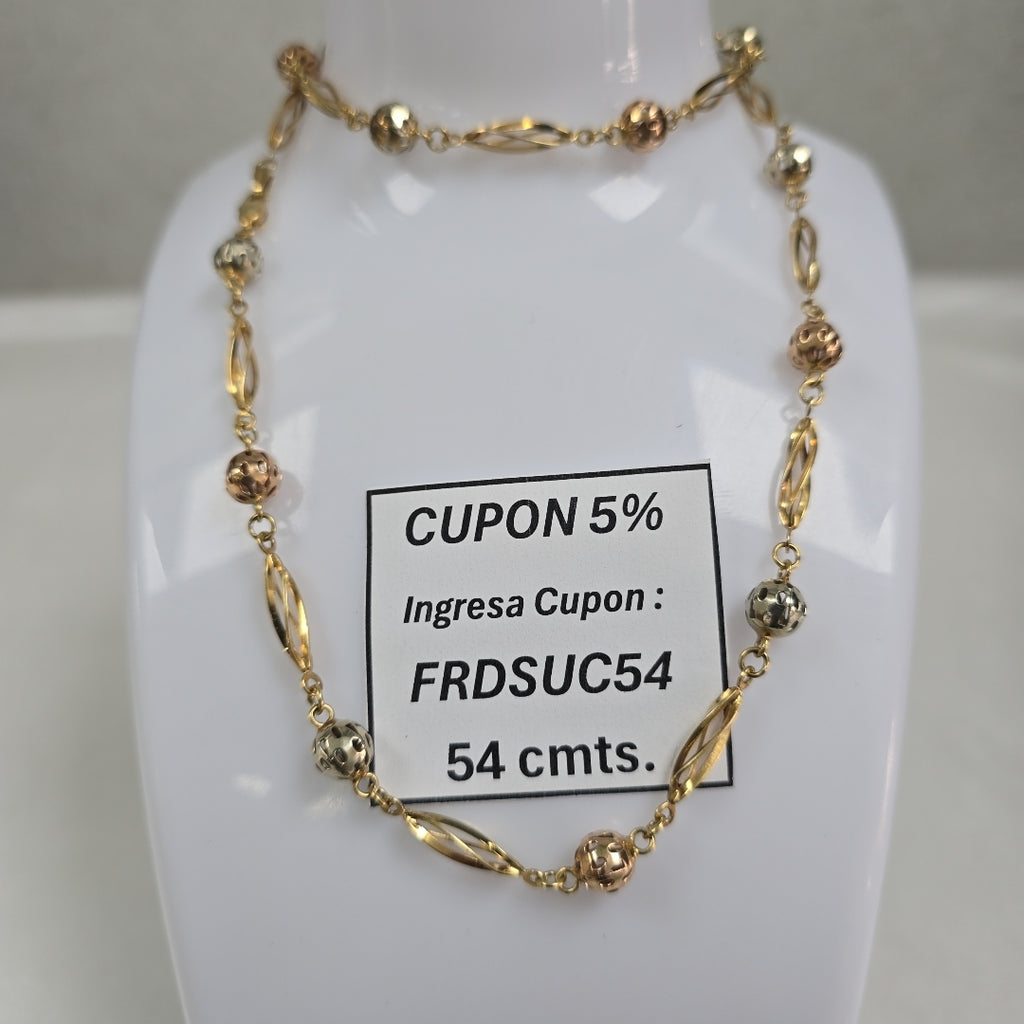 COLLAR ORO 14 K 16.2 GRMS (SEMINUEVO)