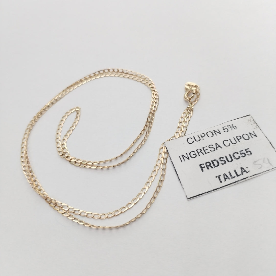 CADENA ORO 14 K 2,40 GRMS (SEMINUEVO)