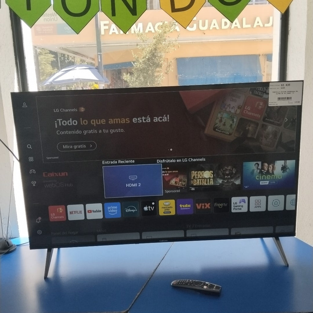 PANTALLA CAIXUN CMX50VAUW 50" ULTRA HD 4K (SEMINUEVO)