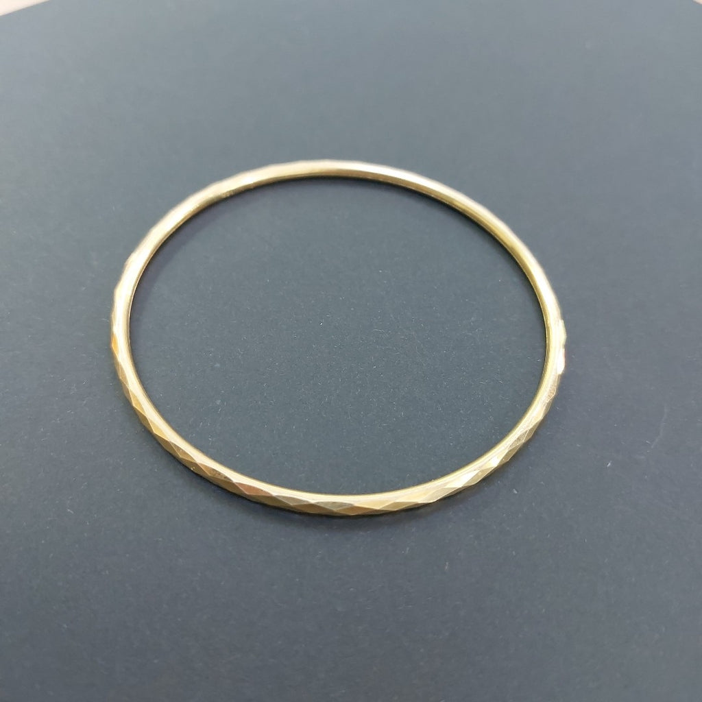 PULSERA RIGIDA ORO 14 K 6.7 GRMS (SEMINUEVO)