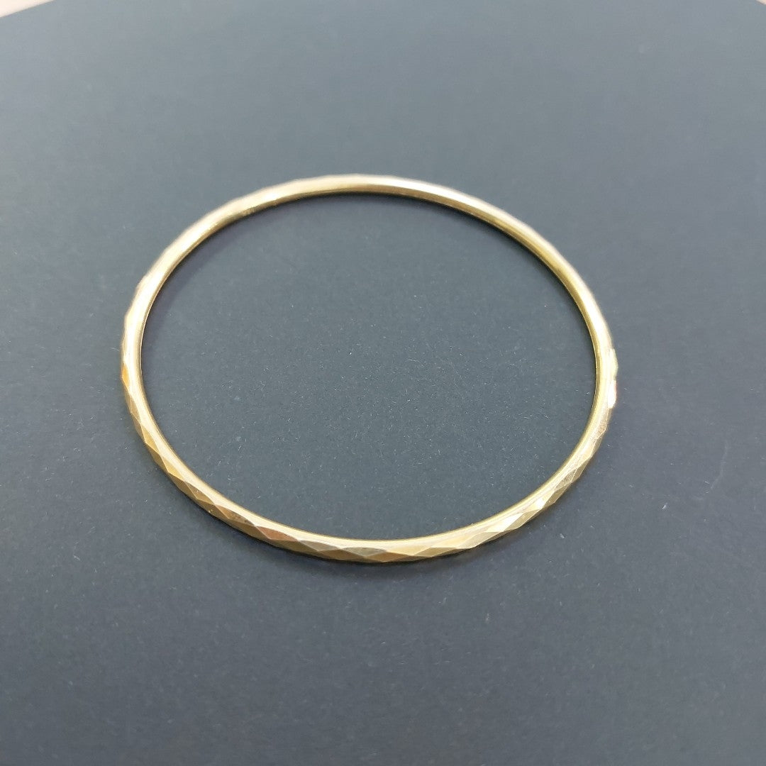 PULSERA RIGIDA ORO 14 K 6.7 GRMS (SEMINUEVO)