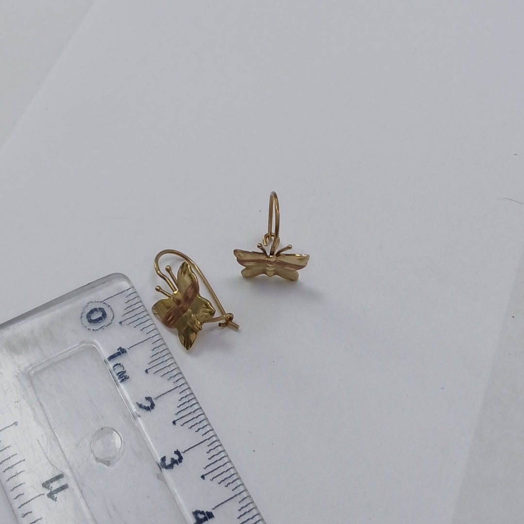 ARETES PAR ORO 8 K 1,50 GRMS (SEMINUEVO)