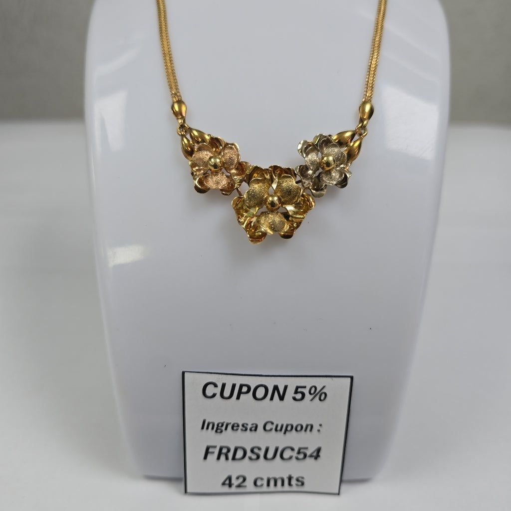 GARGANTILLA ORO 14 K 12.6 GRMS (SEMINUEVO)
