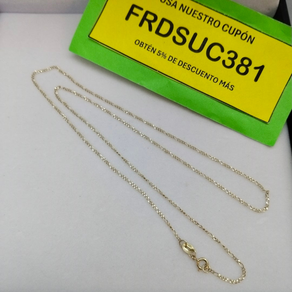 CADENA ORO 14 K 1.4 GRMS (SEMINUEVO)