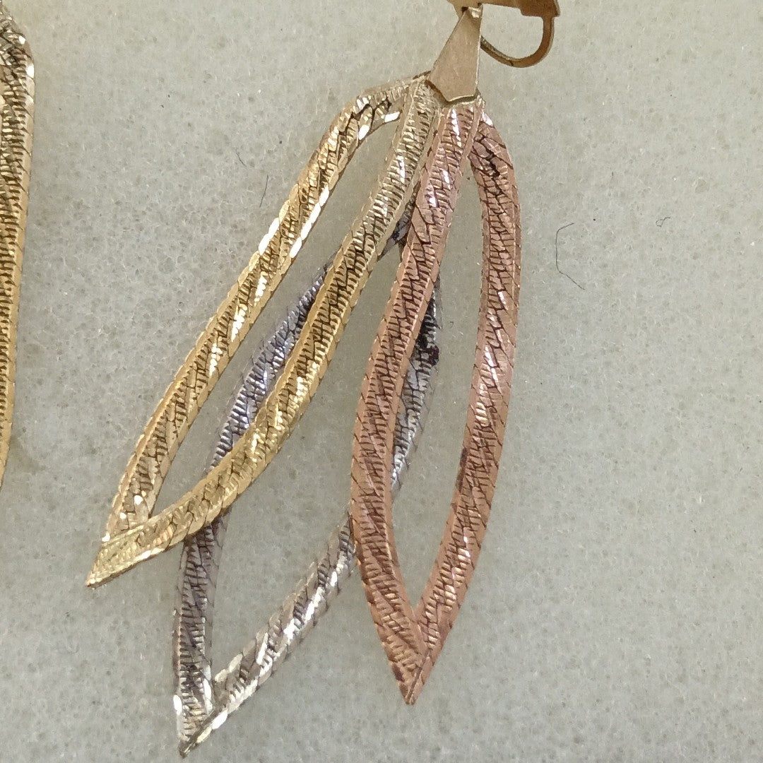 ARETES PAR ORO 10 K 2.7 GRMS (SEMINUEVO)