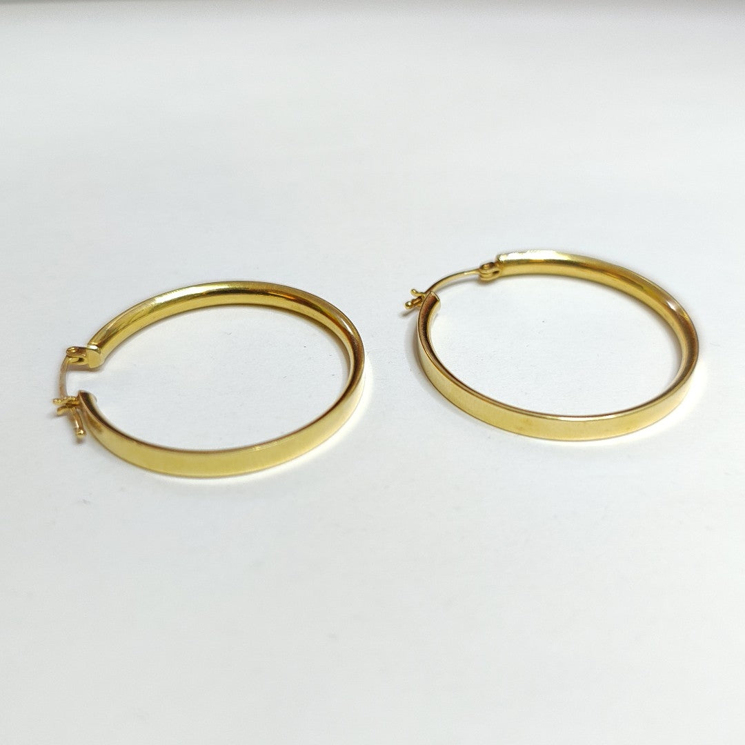 ARRACADAS PAR ORO 14 K 4,30 GRMS (SEMINUEVO)