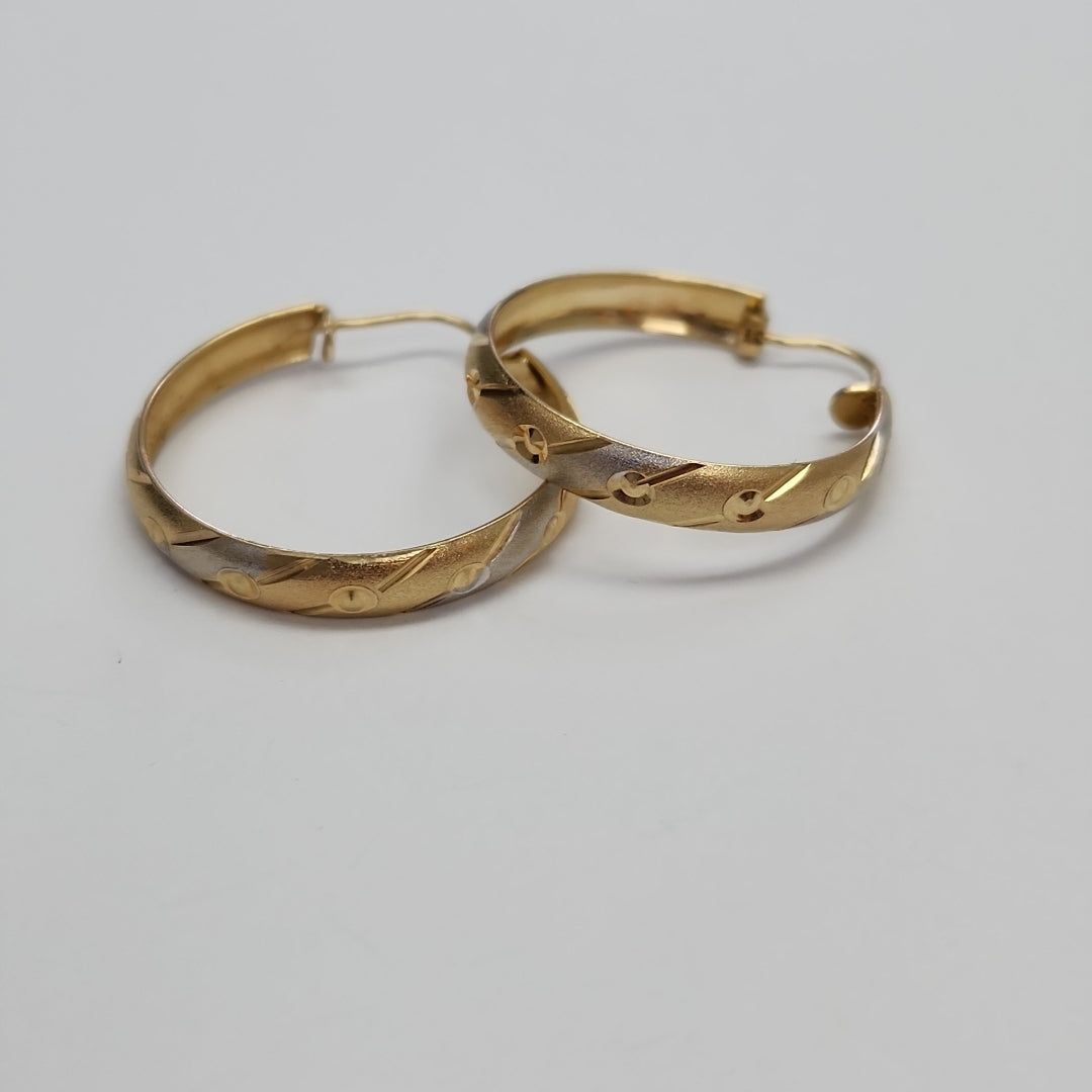 ARRACADAS PAR ORO 10 K 4,40 GRMS (SEMINUEVO)