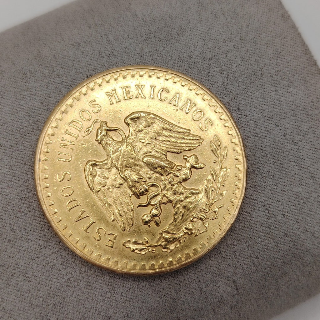 K1 41.6 GRMS 21 K IDENTIFICACIÓN MONEDA NOMINATIVA MONEDAS PESOS 50 PESOS (SEMINUEVO)