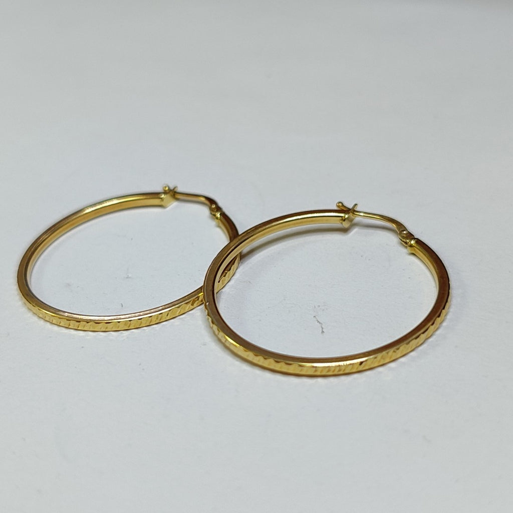 ARRACADAS PAR ORO 14 K 3,40 GRMS (SEMINUEVO)