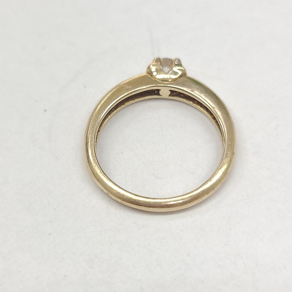 SOLITARIO ORO 14 K 2.5 GRMS (SEMINUEVO)
