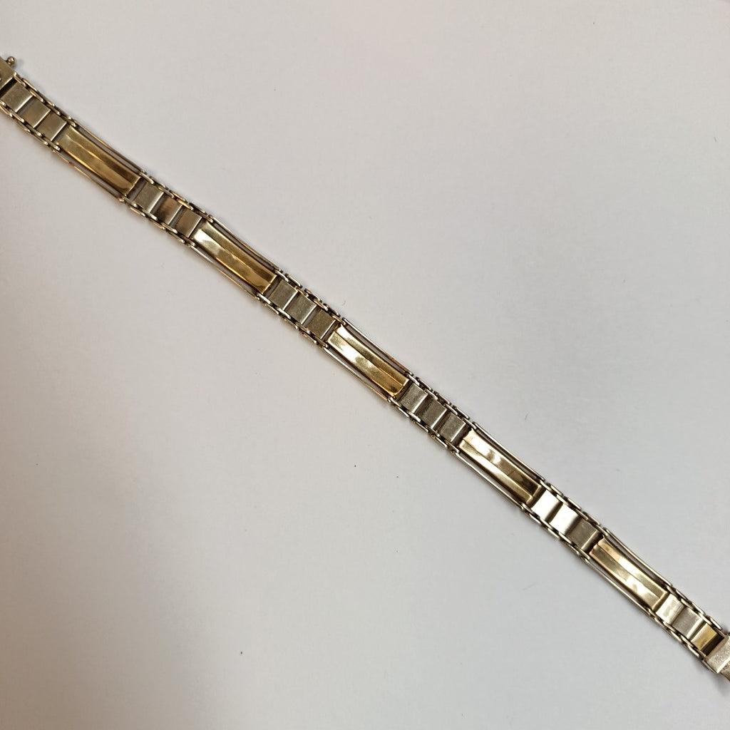 PULSERA ORO,ORO BLANCO 14 K 21,30 GRMS (SEMINUEVO)