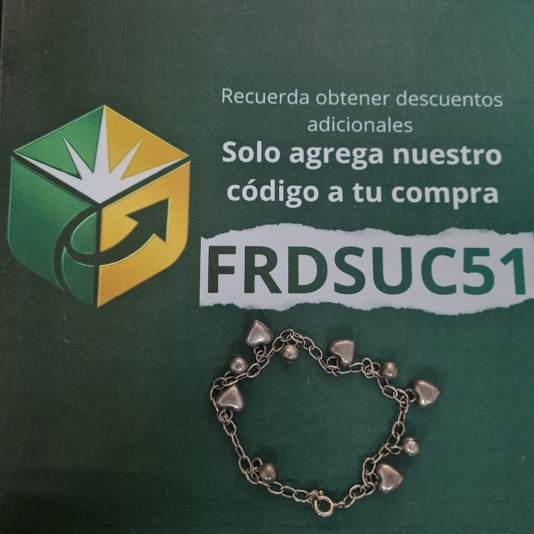 PULSERA PLATA 9,70 GRMS (SEMINUEVO)
