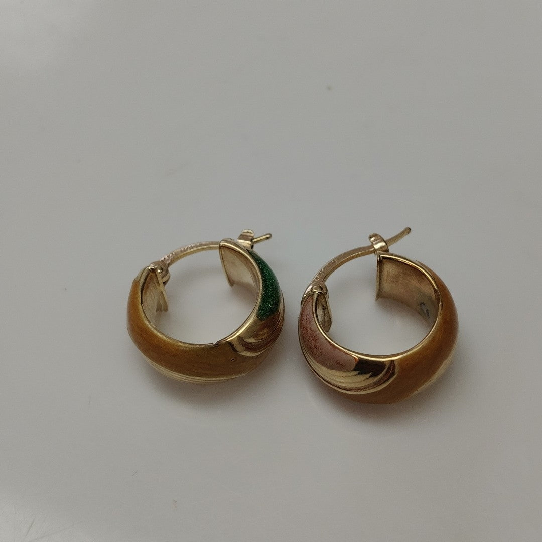 ARRACADAS PAR ORO 14 K 2,50 GRMS (SEMINUEVO)