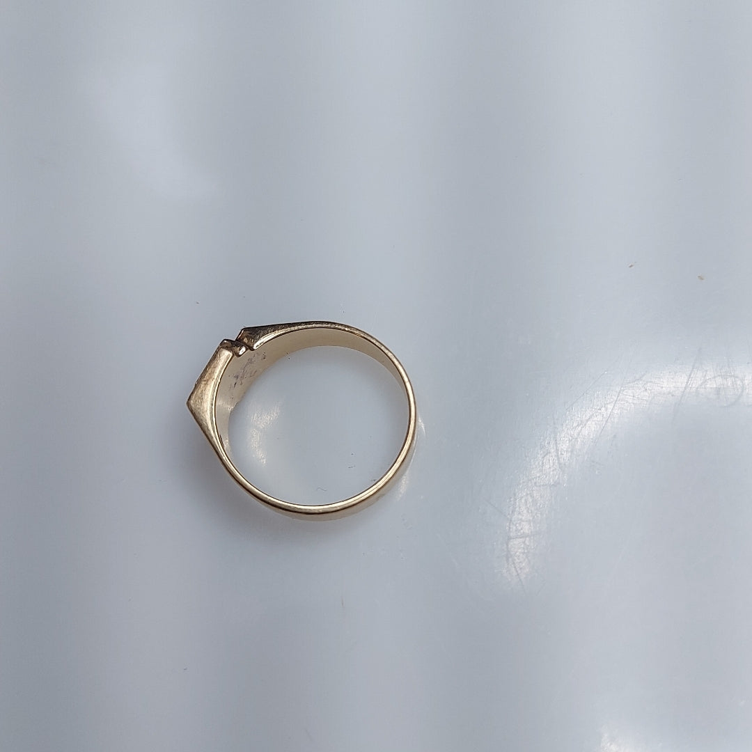 ANILLO DE GRADUACIÓN ORO 10 K 6,40 GRMS (SEMINUEVO)