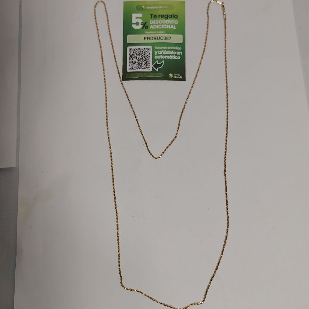 CADENA ORO 14 K 6,50 GRMS (SEMINUEVO)