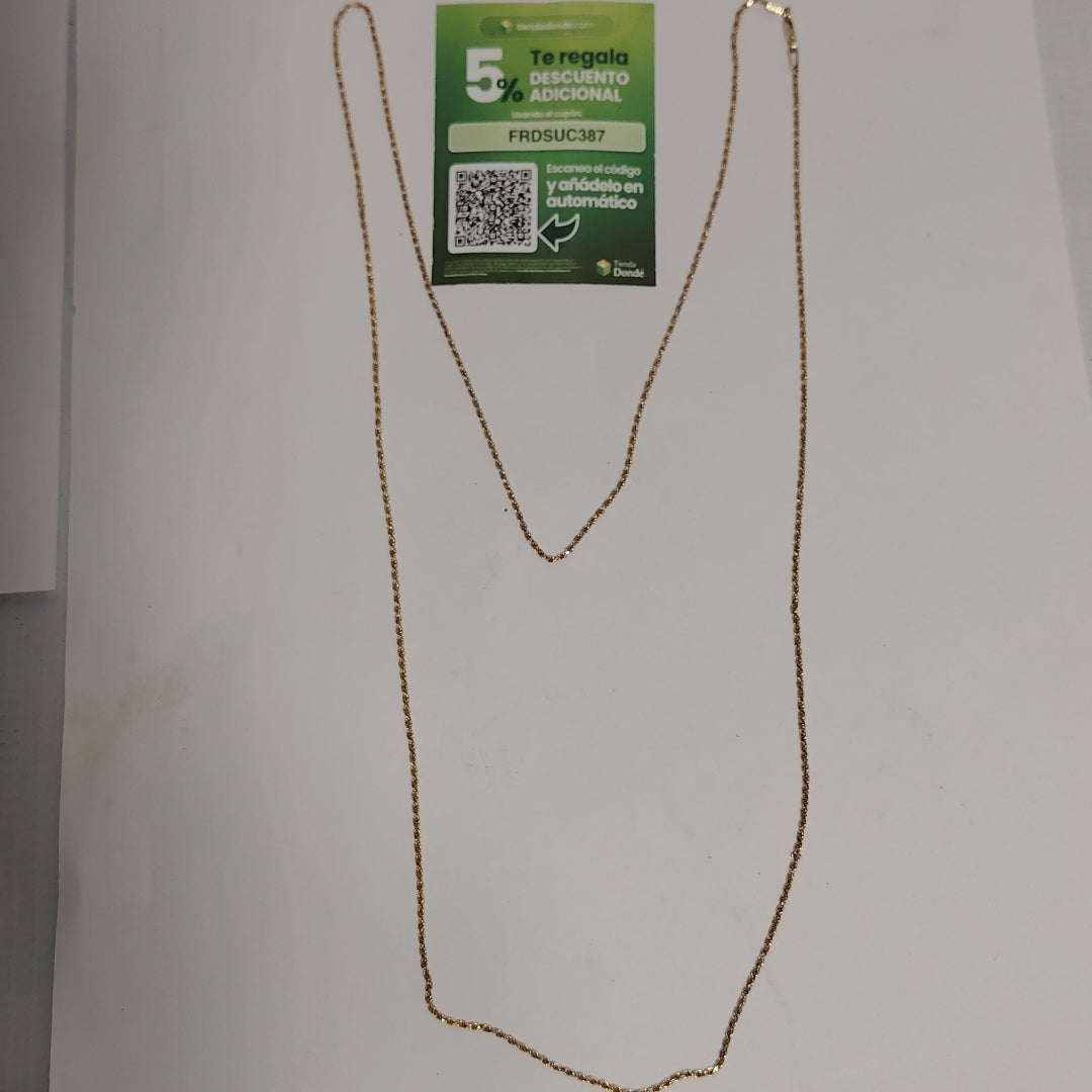 CADENA ORO 14 K 6,50 GRMS (SEMINUEVO)
