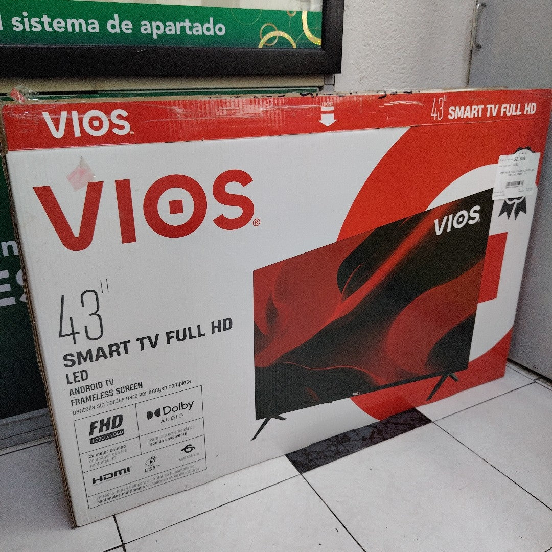PANTALLA VIOS VI-43FEL1F3MX 43" LED FHD (SEMINUEVO)