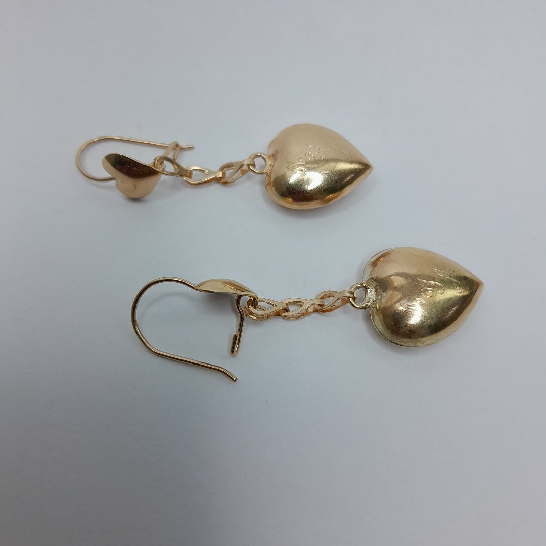 ARETES PAR ORO 8 K 3.5 GRMS (SEMINUEVO)