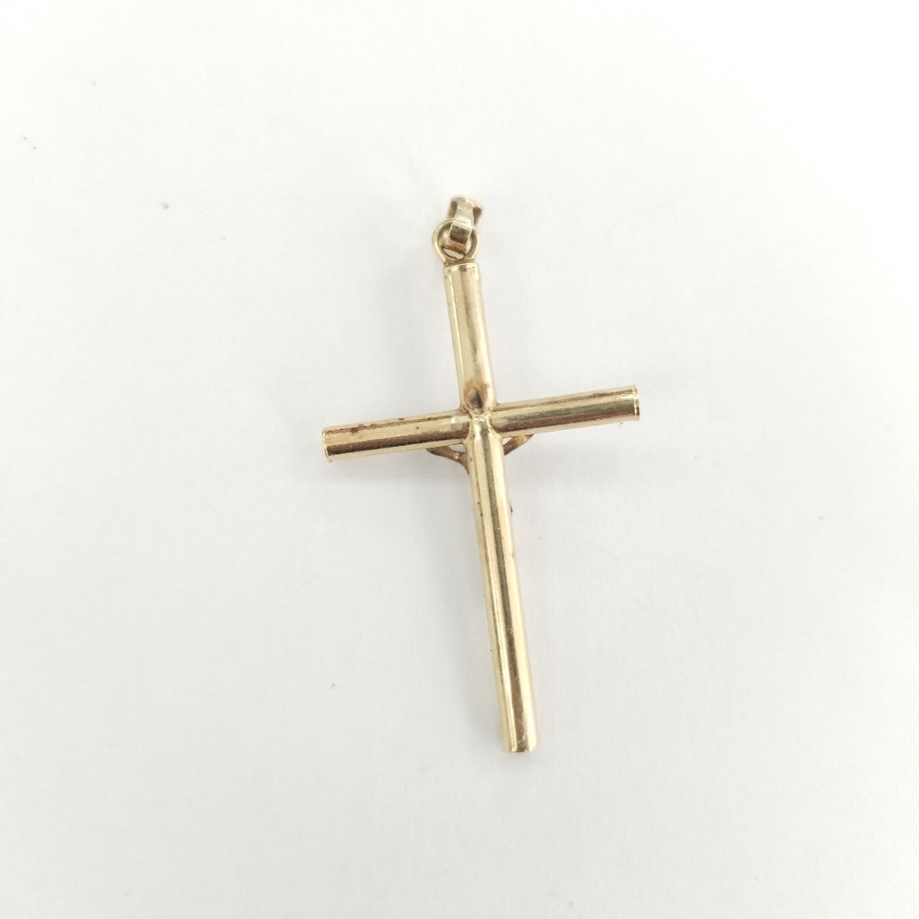 CRUCIFIJO, DIJE ORO 10 K 2 GRMS (SEMINUEVO)