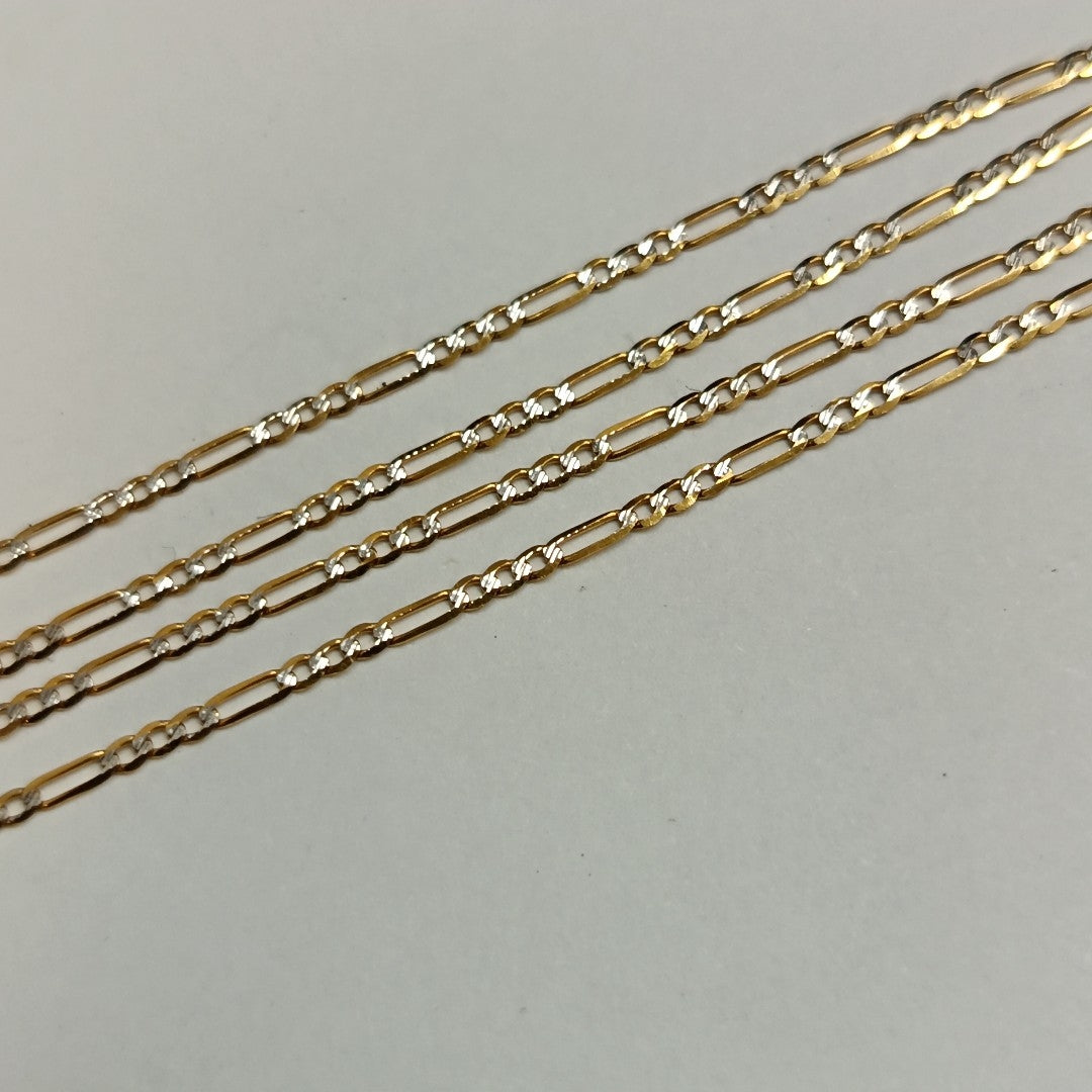 CADENA ORO, RODIADO 14 K 1.8 GRMS (SEMINUEVO)