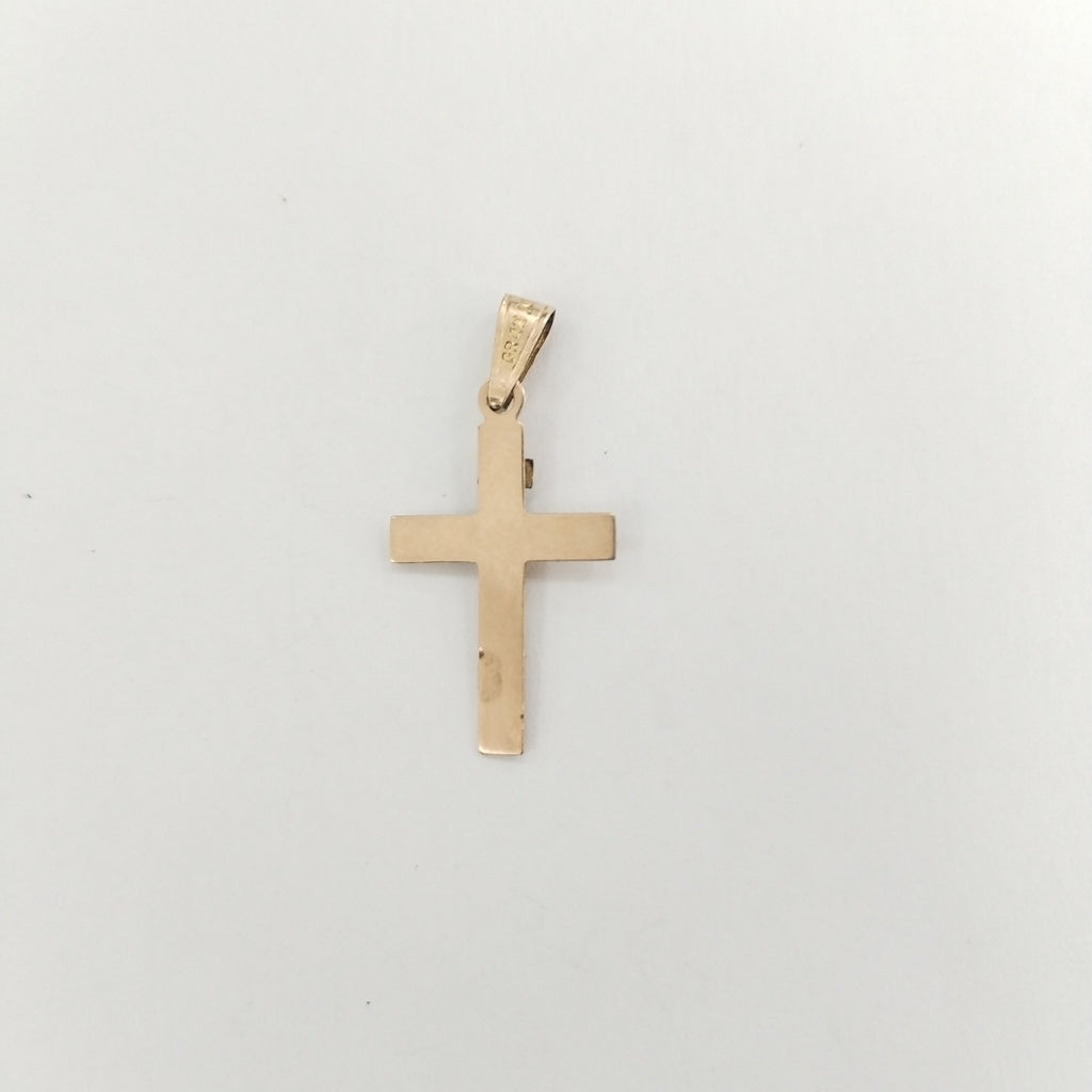 CRUCIFIJO ORO 10 K 0,80 GRMS (SEMINUEVO)