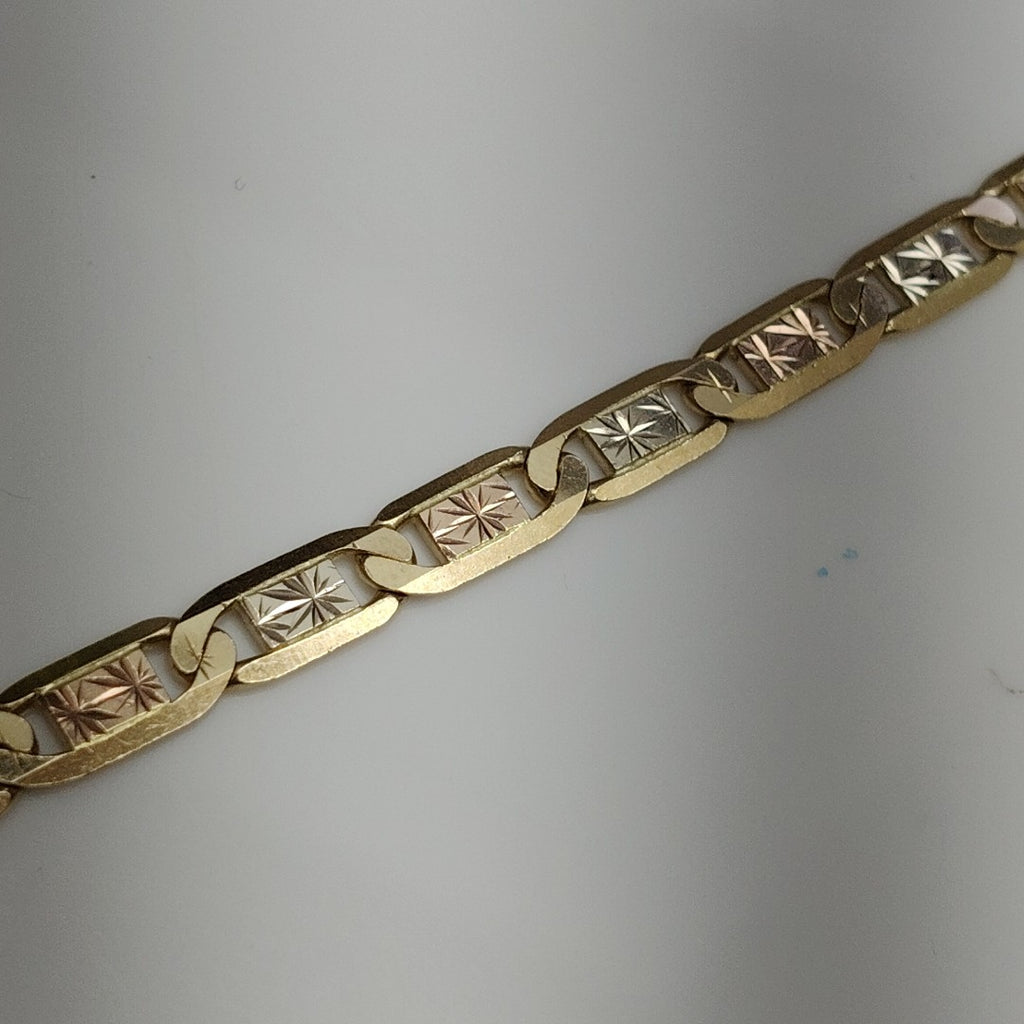 CADENA ORO,ORO COMBINADO 14 K 21,10 GRMS (SEMINUEVO)