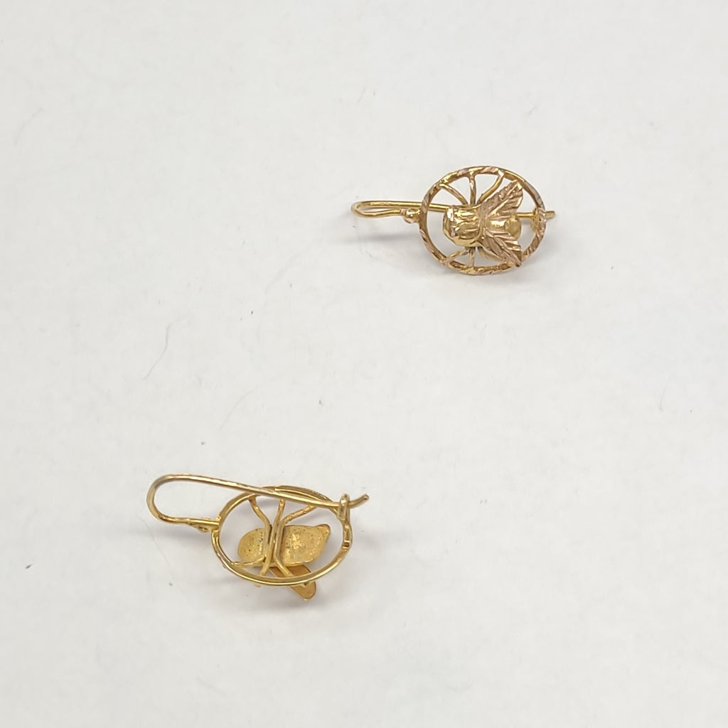 ARETES PAR ORO 10 K 4,00 GRMS (SEMINUEVO)