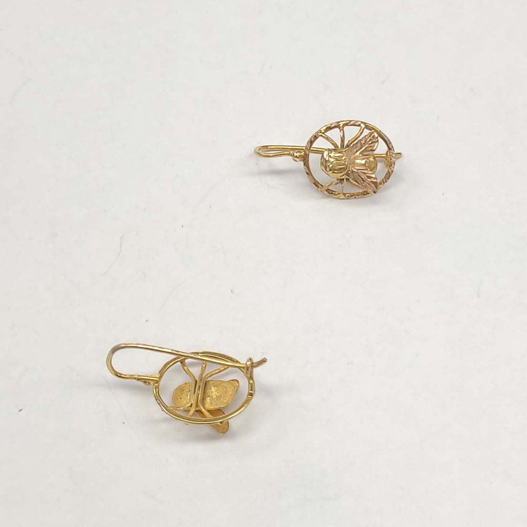 ARETES PAR ORO 10 K 4,00 GRMS (SEMINUEVO)