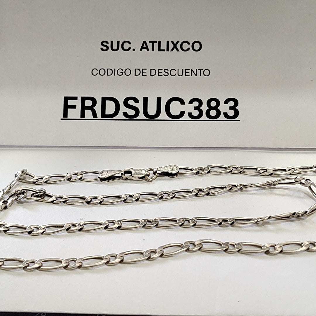 CADENA PLATA 12.8 GRMS (SEMINUEVO)