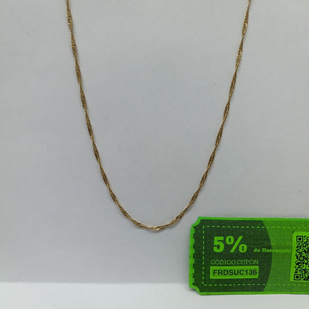 CADENA ORO 14 K 2 GRMS (SEMINUEVO)